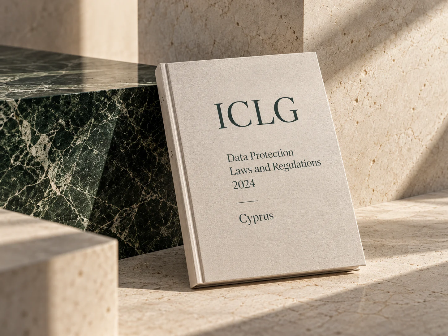 ICLG publication against warm stone and marble